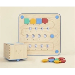 Primo Cubetto Çocuklar İçin Okul Öncesi Ahşap Robotik Kodlama Seti