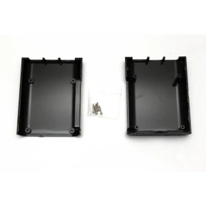 Raspberry Pi 4 Oval Siyah Muhafaza Kutusu