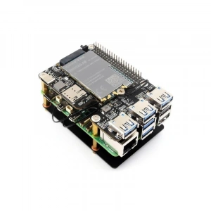 Raspberry Pi 5 için PCIe - M.2 4G/5G ve USB 3.2 HAT - Raspberry Pi 5 Uyumlu