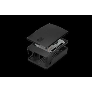 Raspberry Pi 5 Lisanslı Muhafaza Kutusu Siyah Renk