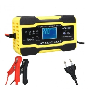 Ucomen Akü Şarj Cihazı 12/24 Volt 10A
