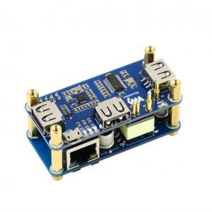 Waveshare Pi Zero Uyumlu PoE Ethernet/USB Hub HAT