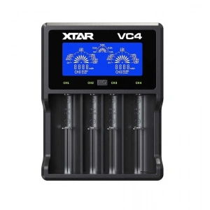 Xtar VC4 Taşınabilir LCD Ekranlı Li-ion Ni-Mh Ni-C