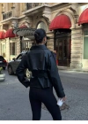 ASTRADeri Trençkot Kesim Kemerli Kruvaze Kadın Ceket
