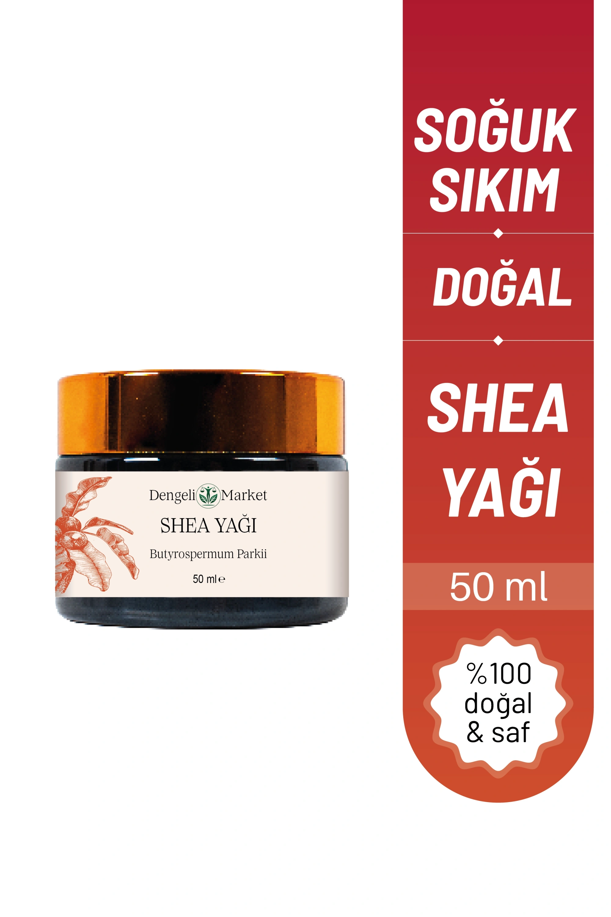 Shea Yağı / 50 ml (Raw)