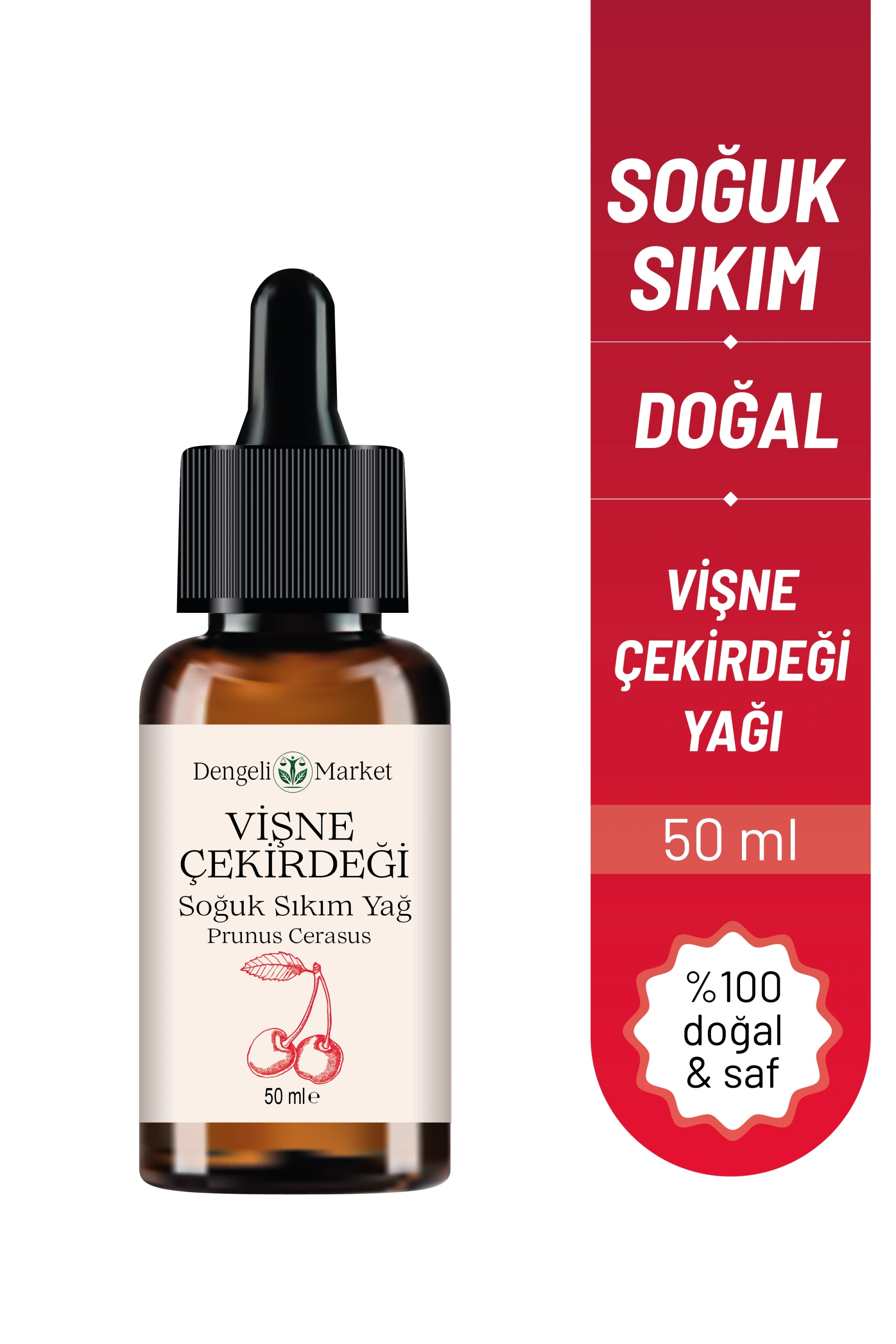 Vişne Çekirdeği Yağı / 50 ml