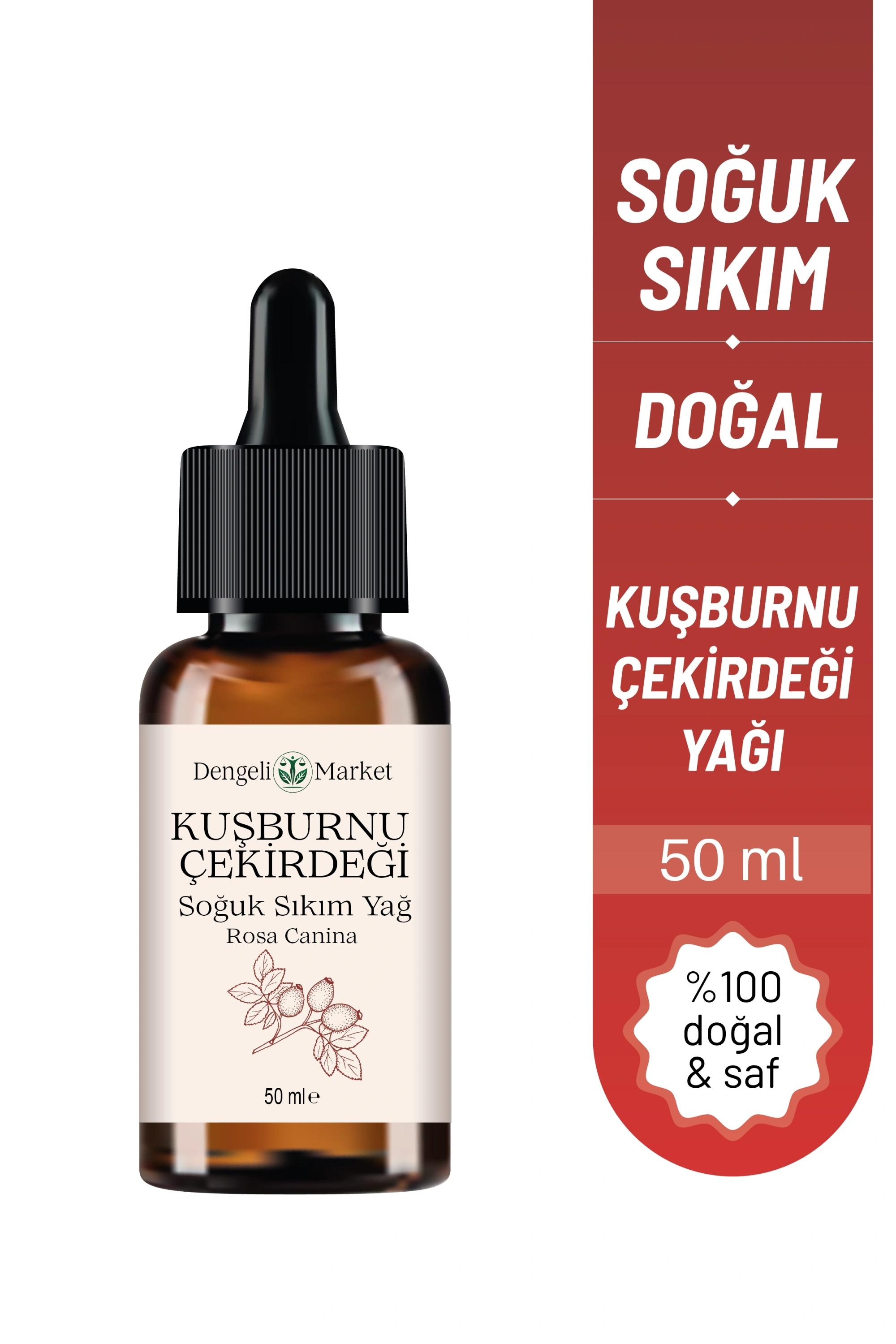 Kuşburnu Çekirdeği Yağı / 50 ml
