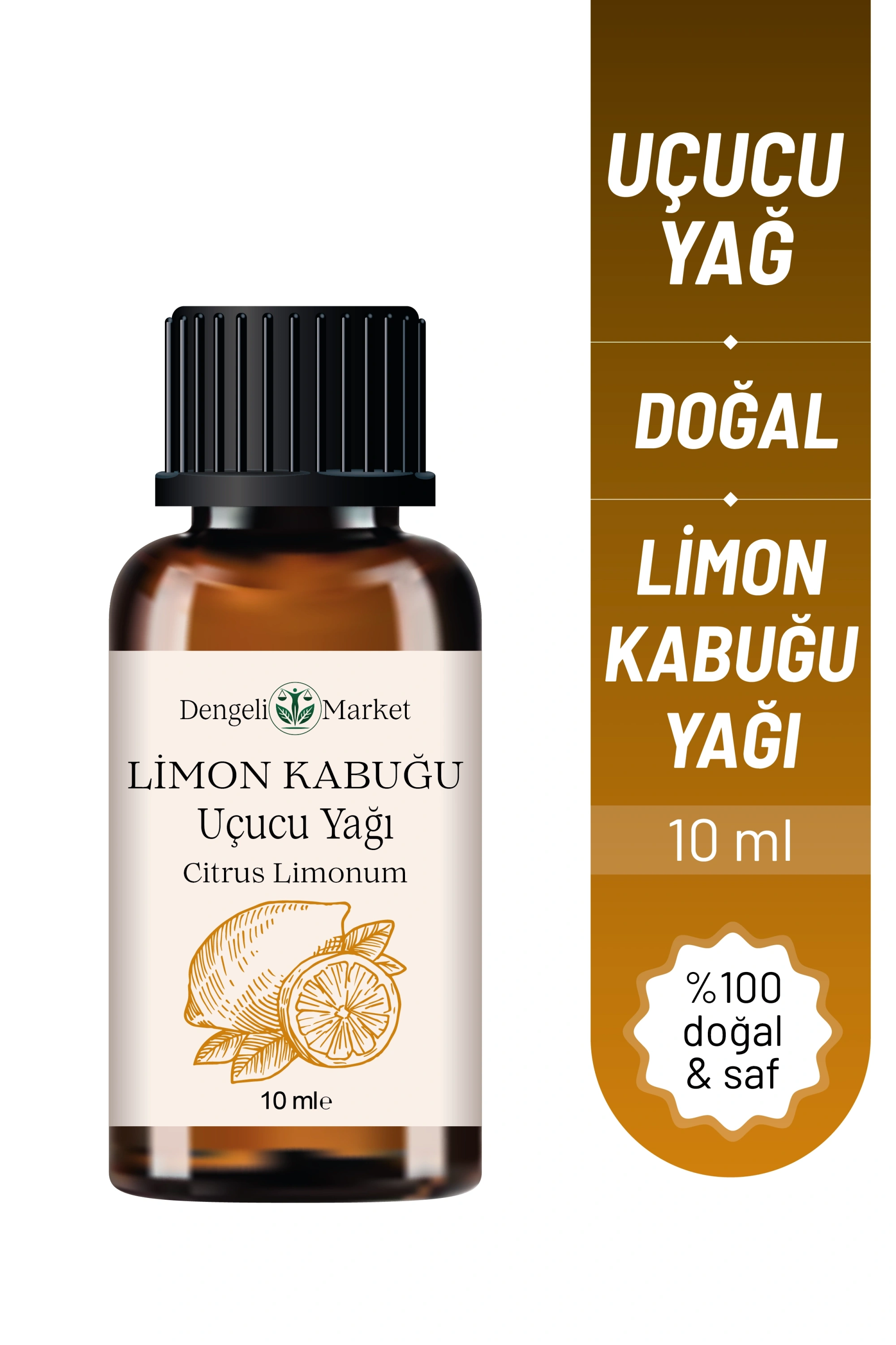 Limon Kabuğu Yağı / 10 ml (Tıbbi)