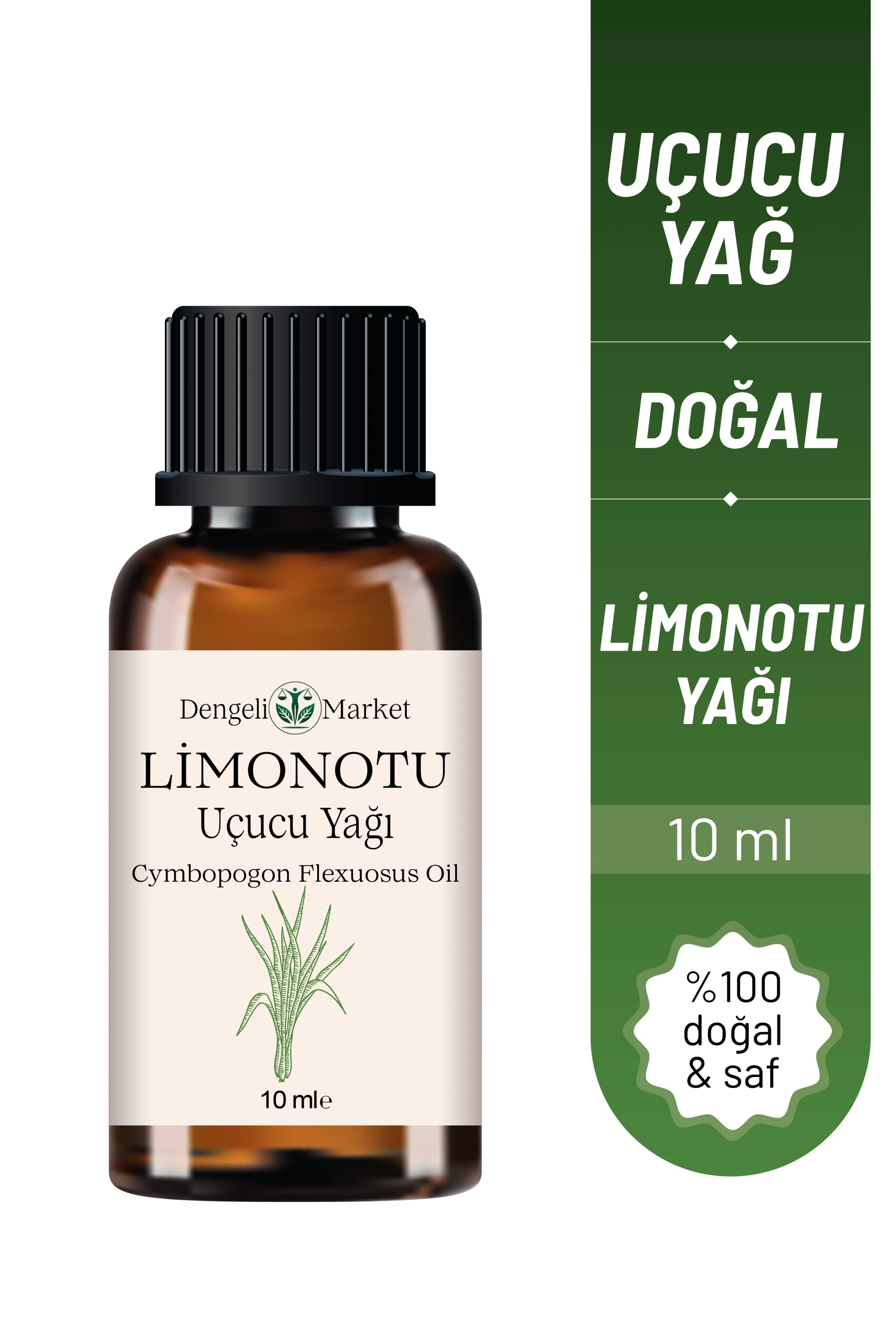 Limon Otu Yağı / 10 ml (Tıbbi)