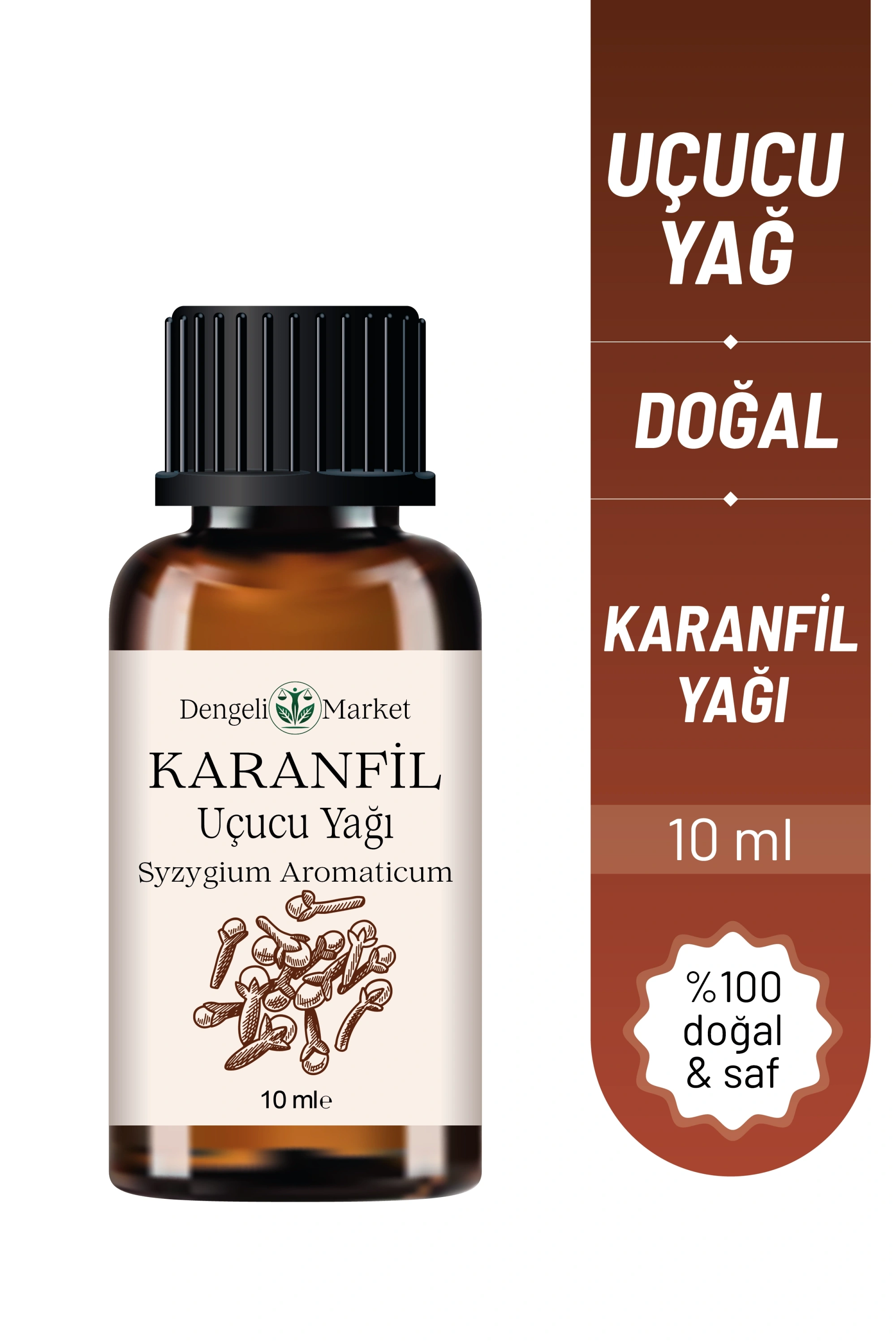 Karanfil Tomurcuk Yağı / 10 ml (Tıbbi)