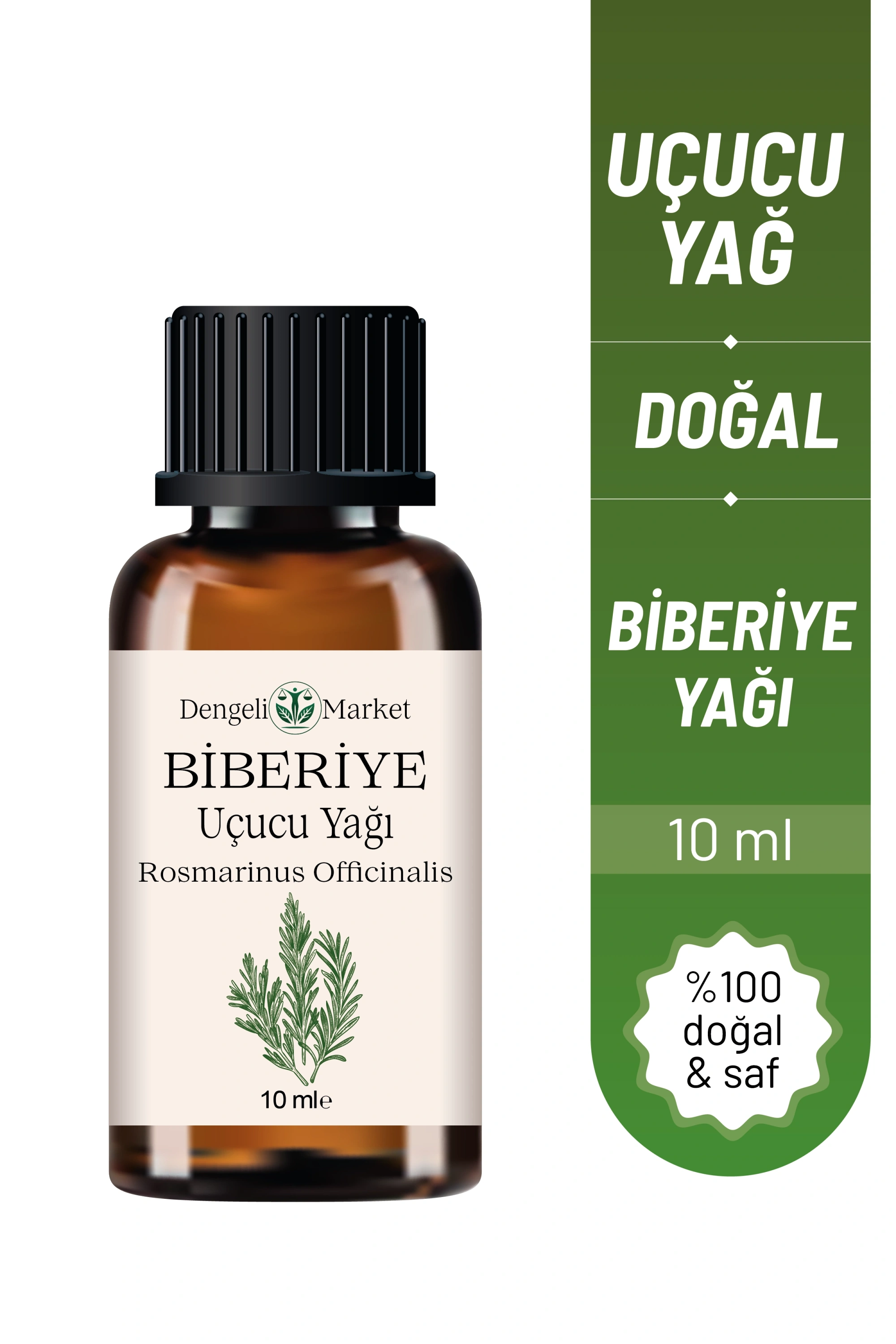 Biberiye Yağı / 10 ml (Tıbbi)