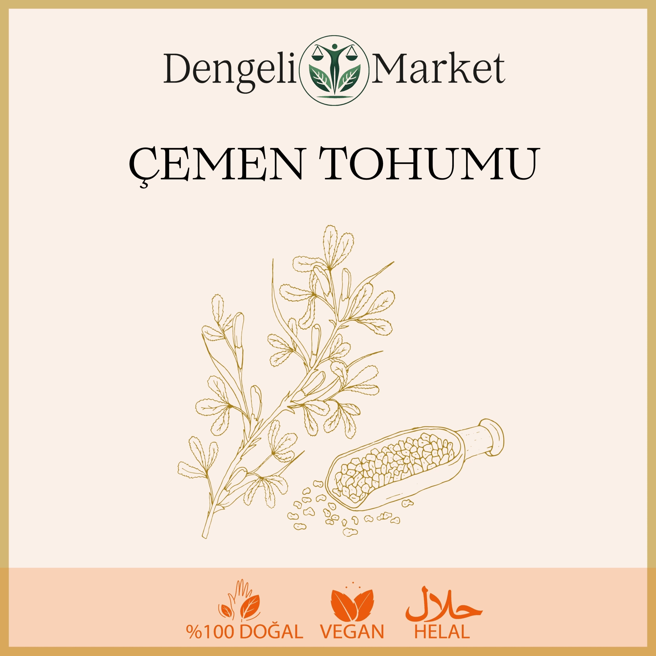 Çemen Otu Tohumu / 50 gr.