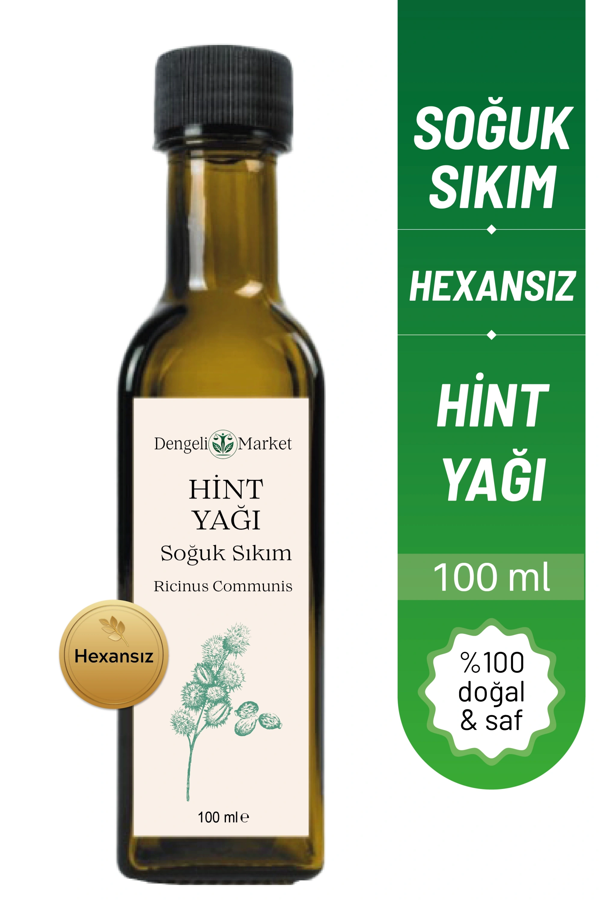 Hint Yağı / 100 ml. (HEXANSIZ)