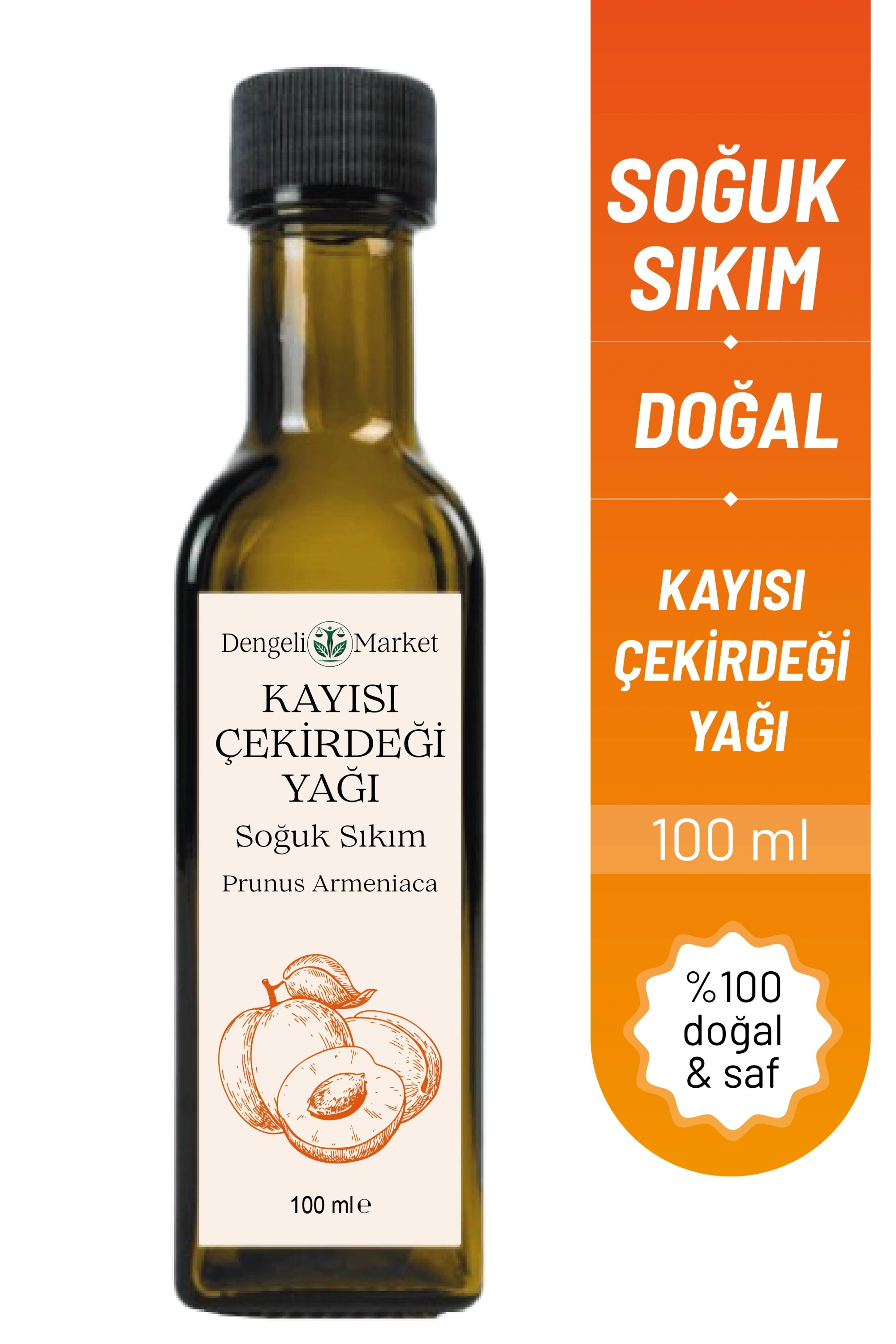 Kayısı Çekirdeği Yağı / 100 ml