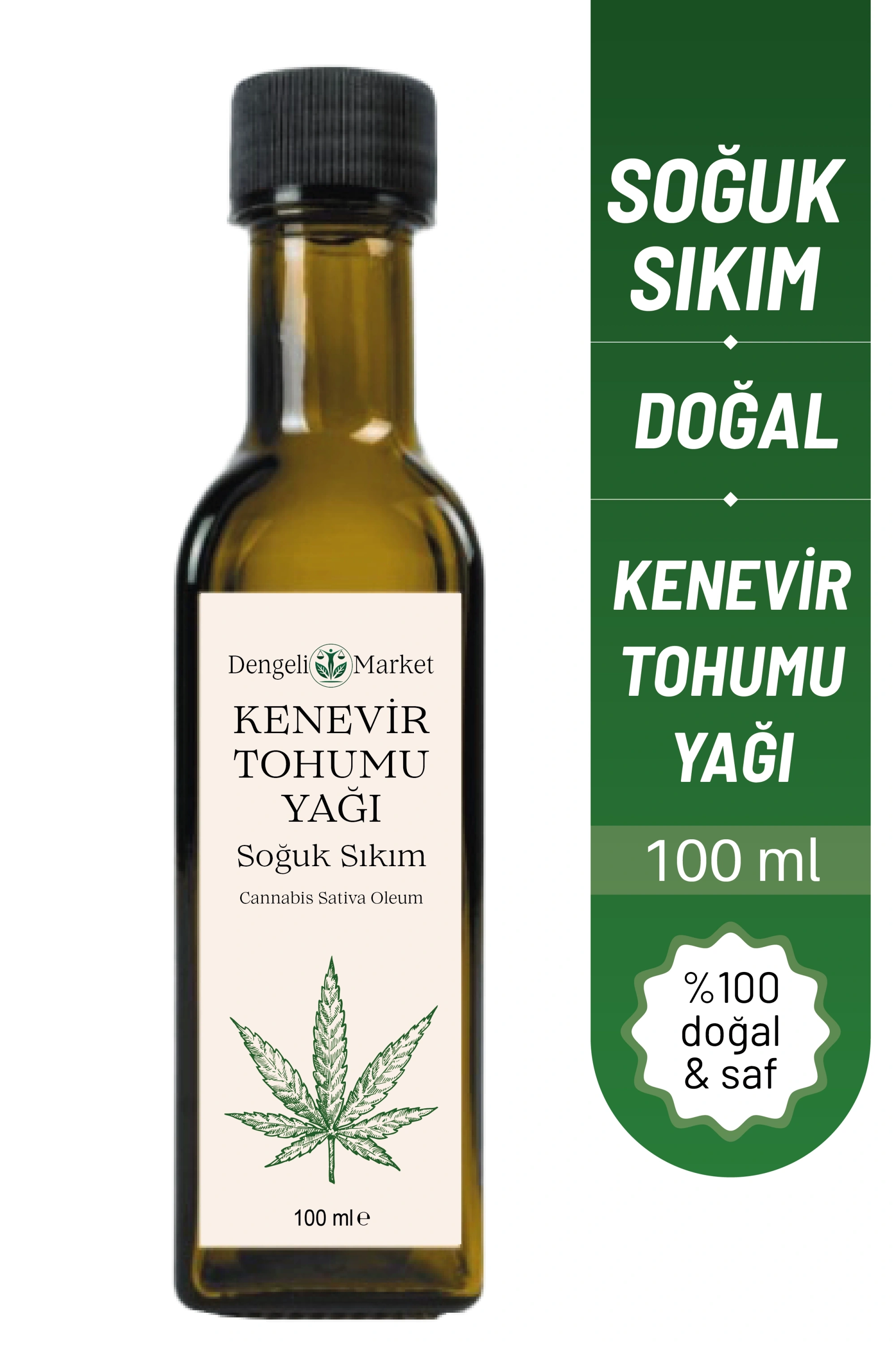 Kenevir Yağı / 100 ml.