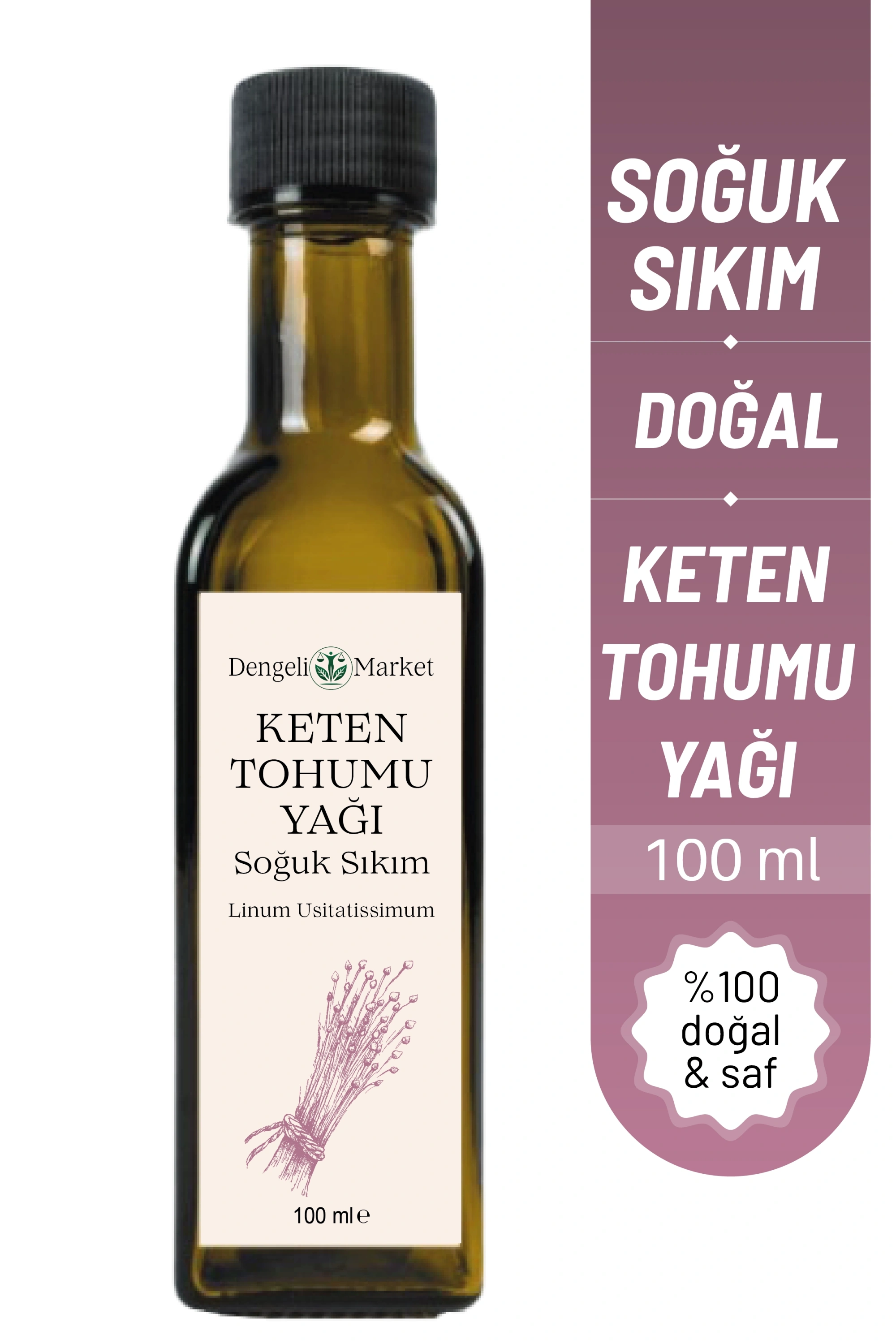 Keten Tohumu Yağı / 100 ml.