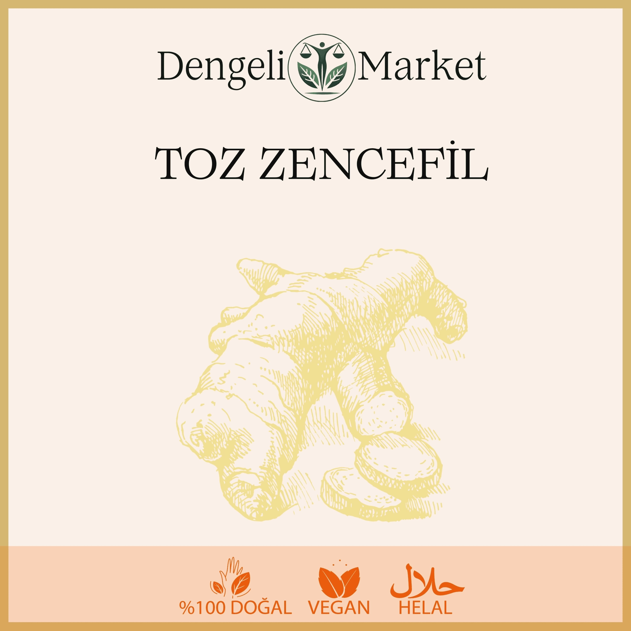 Zencefil (Toz) / 50 gr.