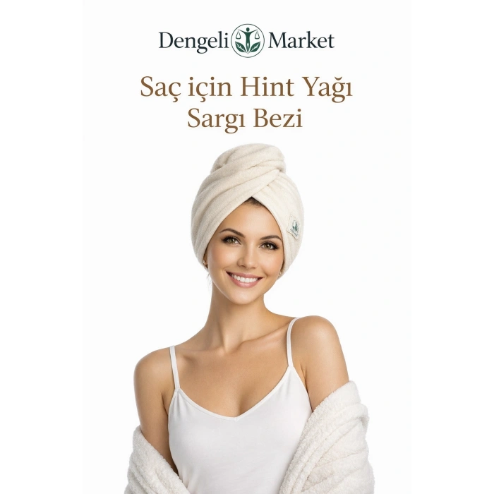 SAÇ İçin Hint Yağı Sargı Bezi