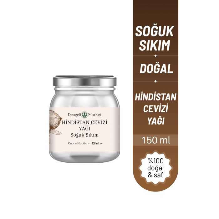 Hindistan Cevizi Yağı / 150 ml. (Organik)
