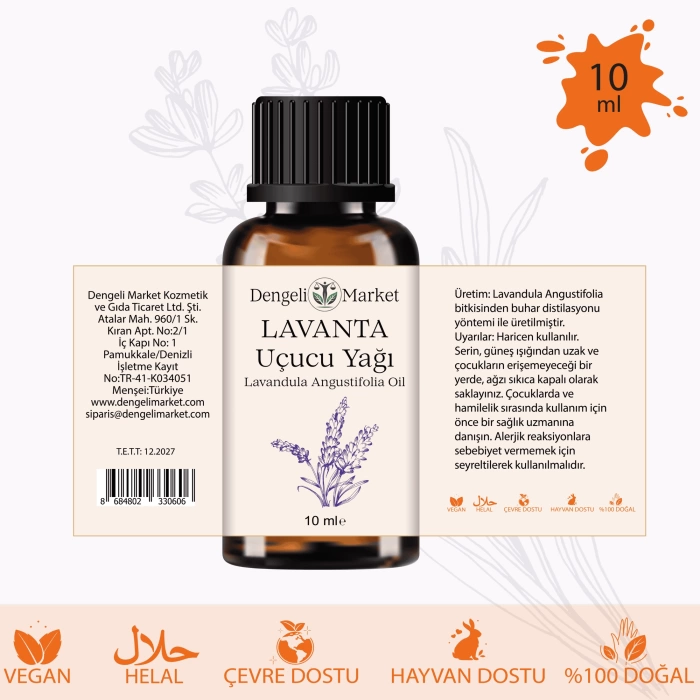 Lavanta Yağı (Angustofolia) / 10 ml (Tıbbi)