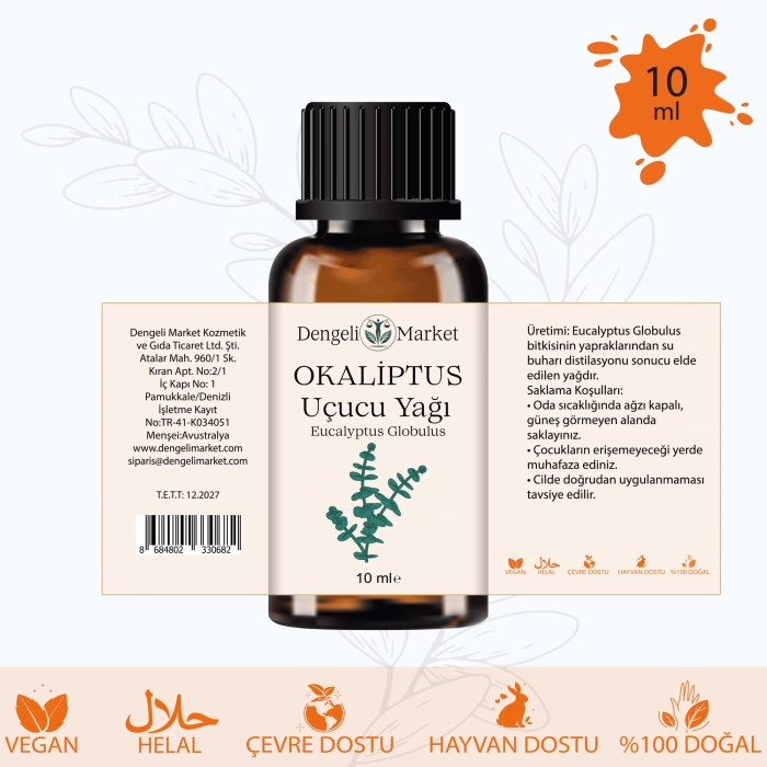 Okaliptüs Yağı / 10 ml (Tıbbi)