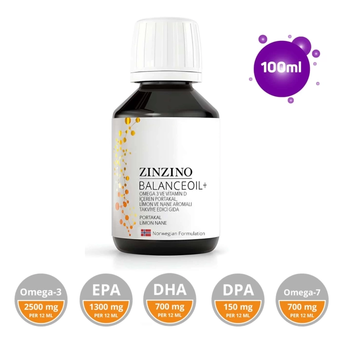 Zinzino Omega 3 - BalanceOil+ 100 ml