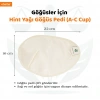 Göğüsler için Hint Yağı GÖĞÜS PEDİ + 100 ml HİNT YAĞI (HEKZANSIZ)