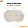 HİNT YAĞI SARGI BEZİ 4LÜ SET: KARACİĞER, PELVİK, TİROİD/GÖZ VE GÖĞÜS SARGI BEZİ, Pamuklu, Ergonomik