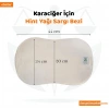 HİNT YAĞI SARGI BEZİ 4LÜ SET: KARACİĞER, PELVİK, TİROİD/GÖZ VE GÖĞÜS SARGI BEZİ, Pamuklu, Ergonomik