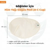 HİNT YAĞI SARGI BEZİ 4LÜ SET: KARACİĞER, PELVİK, TİROİD/GÖZ VE GÖĞÜS SARGI BEZİ, Pamuklu, Ergonomik