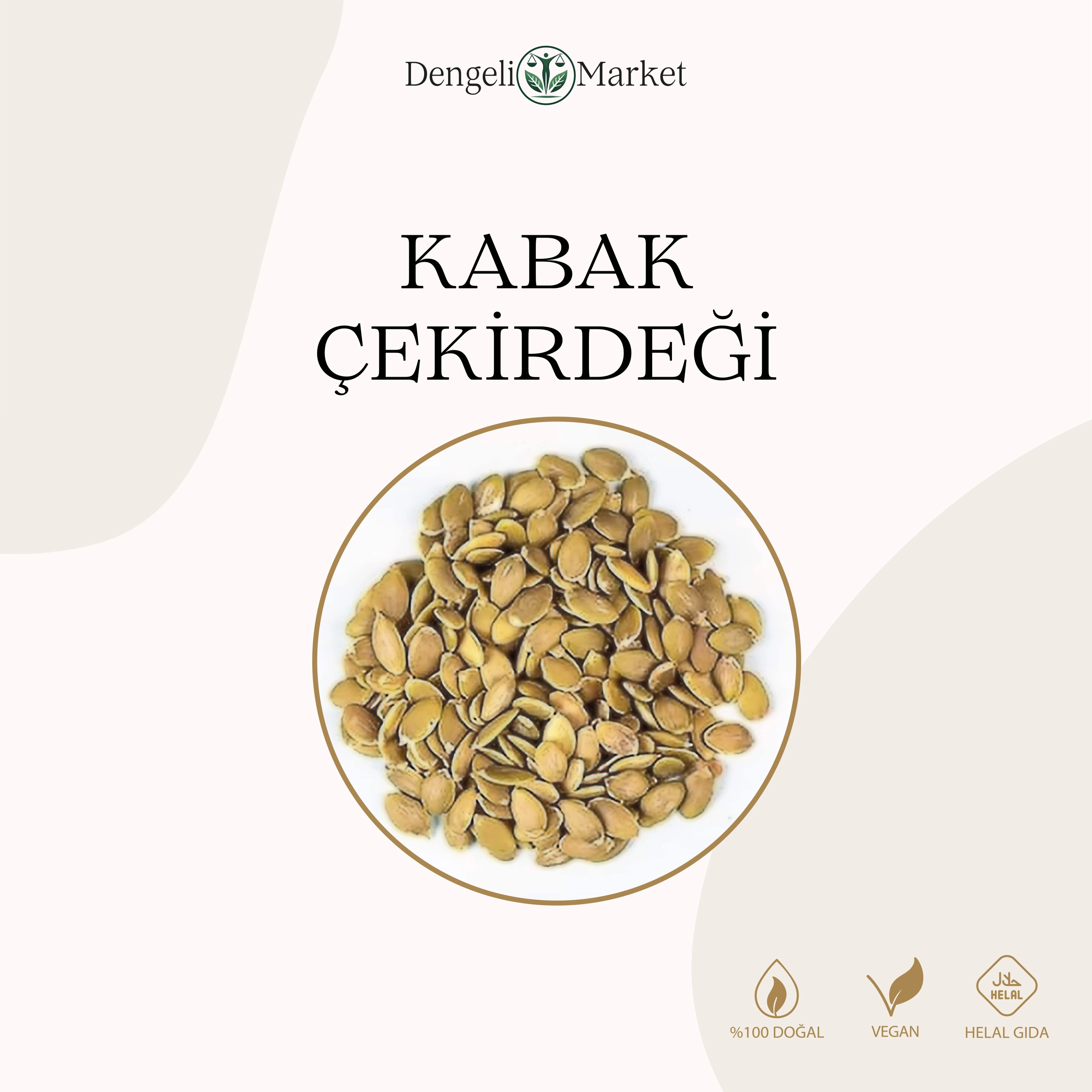 Kabak Çekirdeği (Çiğ ve Kabuksuz) / 50 gr.