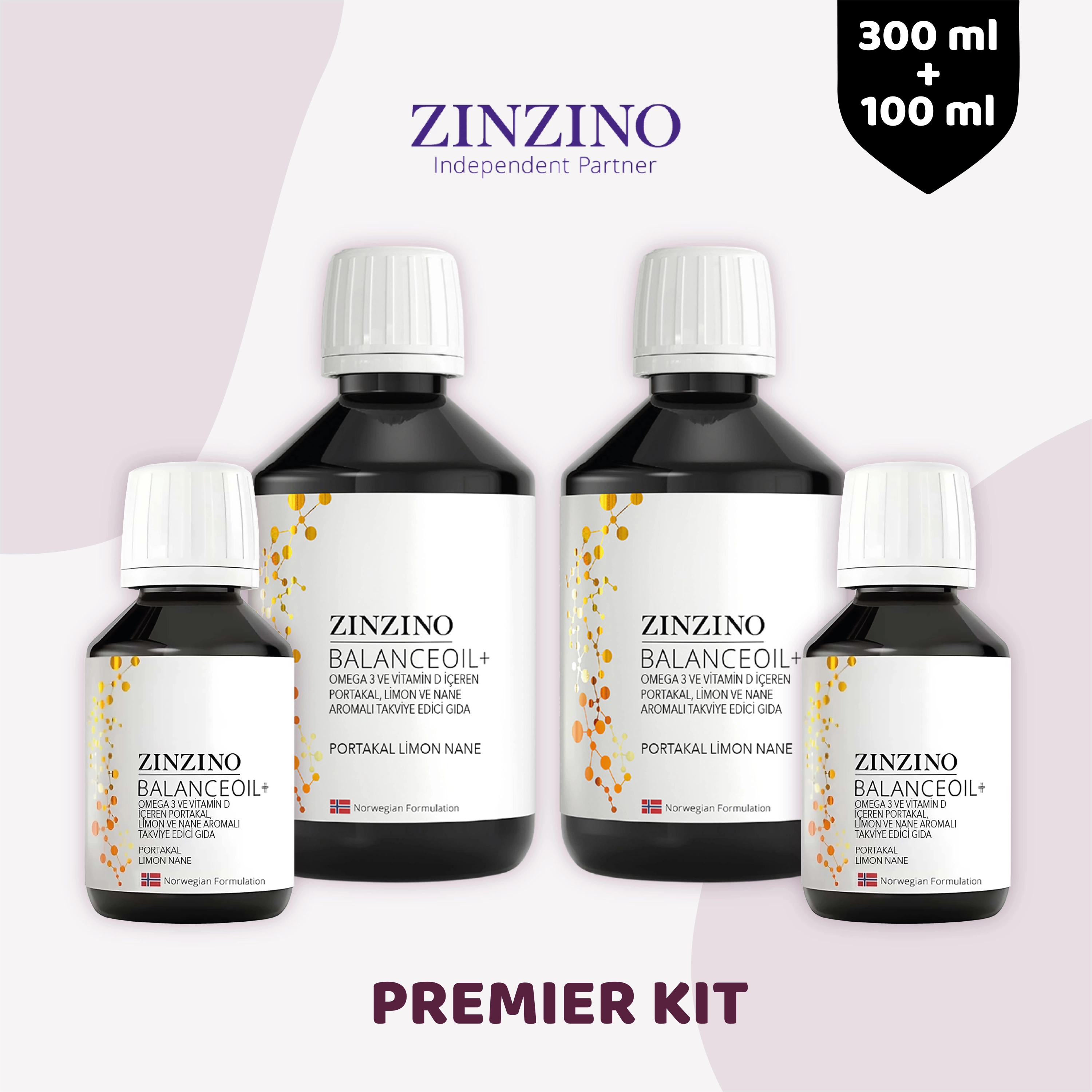 Zinzino Omega 3 - BalanceOil+ Premier Kit