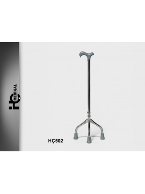 TRİPOR ÜÇLÜ ENGE BASTONU KROM