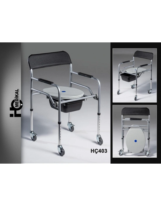 KLOZET KATLANIR LÜX TEKERLEKLİ