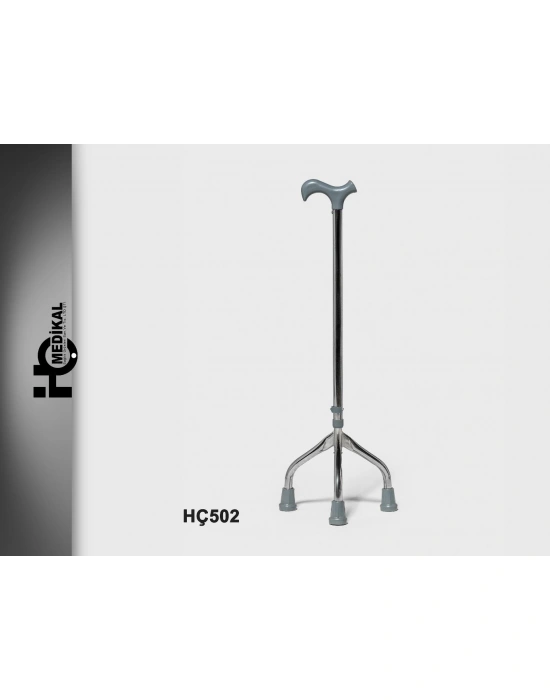 TRİPOR ÜÇLÜ ENGE BASTONU KROM
