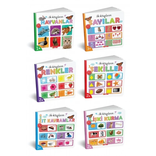 İLK KİTAPLARIM SERİSİ EĞİTİCİ 6 KİTAP