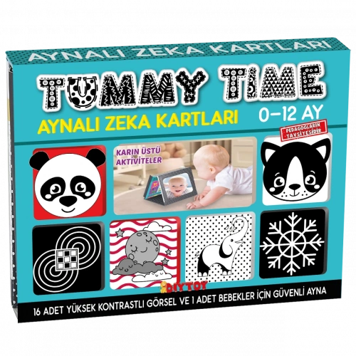 TUMMY TIME AYNALI ZEKA KARTLARI