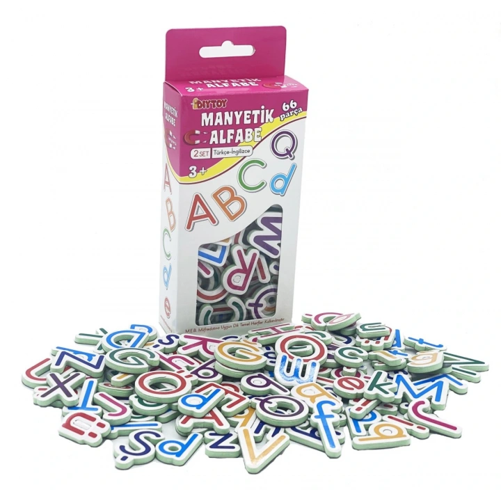 MANYETİK MEYVELER - HAYVANLAR - HARFLER – SAYILAR 4 LÜ SET