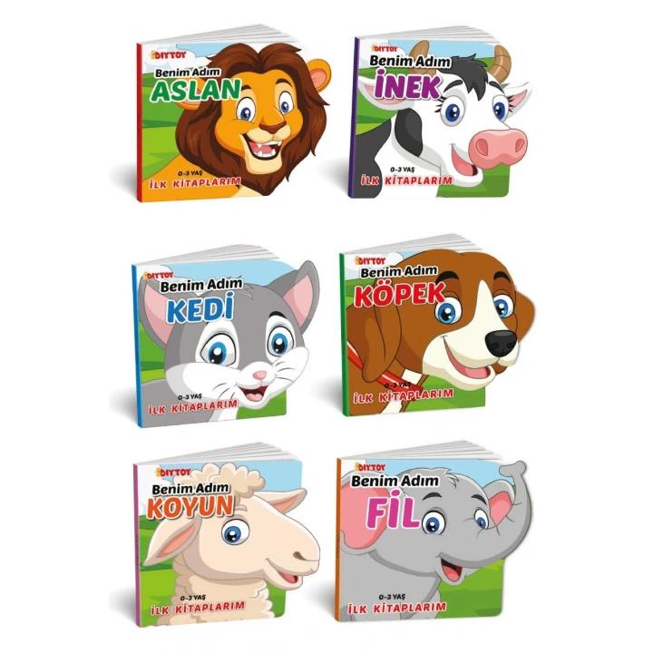 İLK KİTAPLARIM HAYVANLAR SERİSİ 6 KİTAP