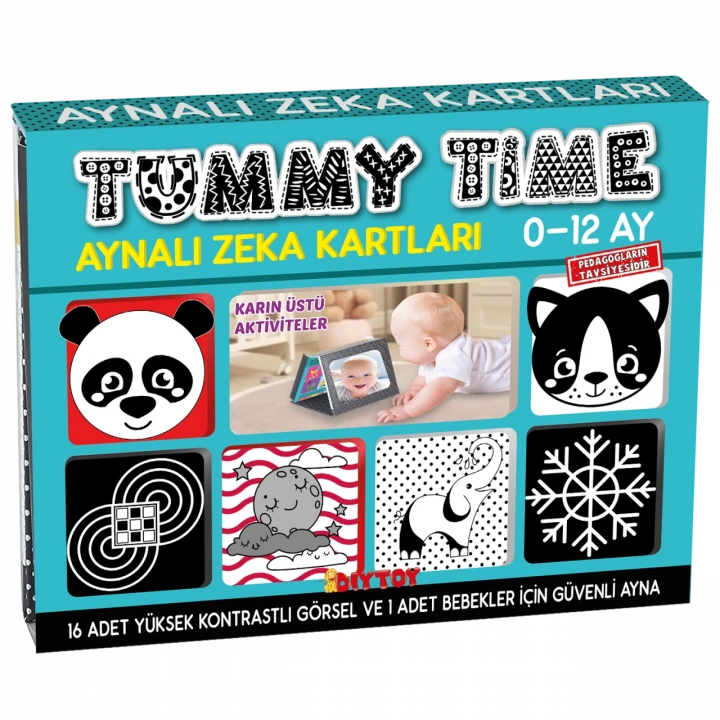 TUMMY TIME AYNALI ZEKA KARTLARI