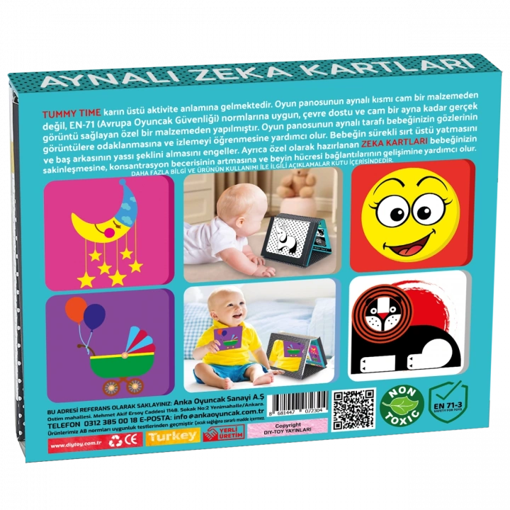 TUMMY TIME AYNALI ZEKA KARTLARI