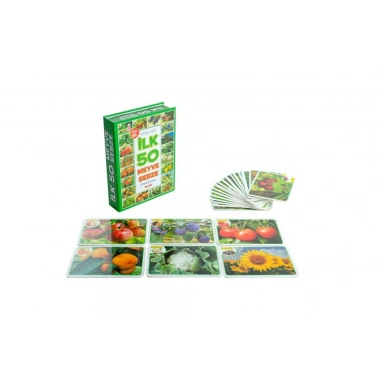 İLK 50 MEYVE VE SEBZE FLASH KARTLAR