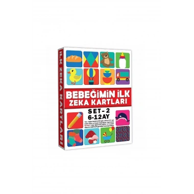 BEBEĞİMİN İLK ZEKA KARTLARI 6 12 AY