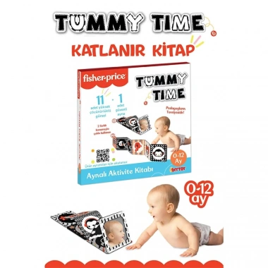 TUMMY TIME AYNALI KİTAP FISHER PRICE