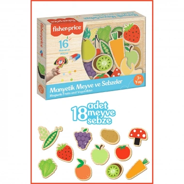 FISHER PRICE MANYETİK MEYVE VE SEBZE
