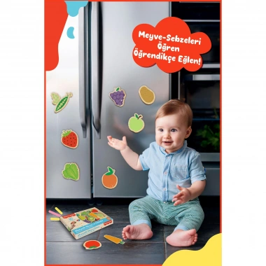 FISHER PRICE MANYETİK MEYVE VE SEBZE
