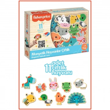 FISHER PRICE MANYETİK HAYVANLAR ÇİFTLİK