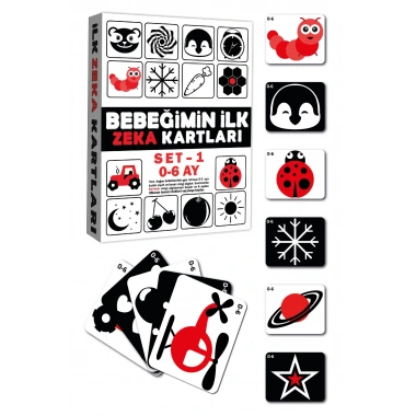 BEBEĞİMİN İLK ZEKA KARTLARI 0-6 AY