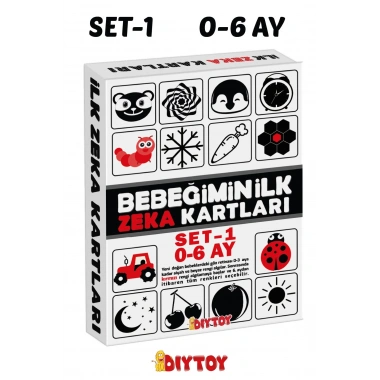 BEBEĞİMİN İLK ZEKA KARTLARI 0-6 AY