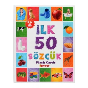 İLK 50 SÖZCÜK FLASH KARTLAR